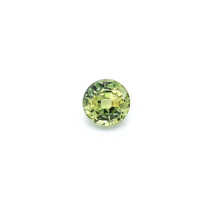 0.54 EC1 Round Yellowish Green Fancy sapphire