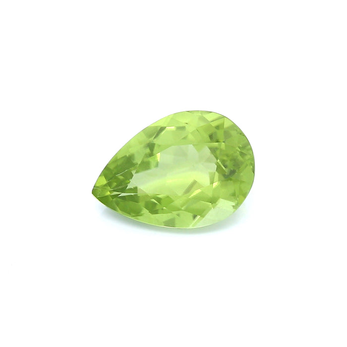 3.03 EC2 Pear-shaped Yellowish Green Peridot