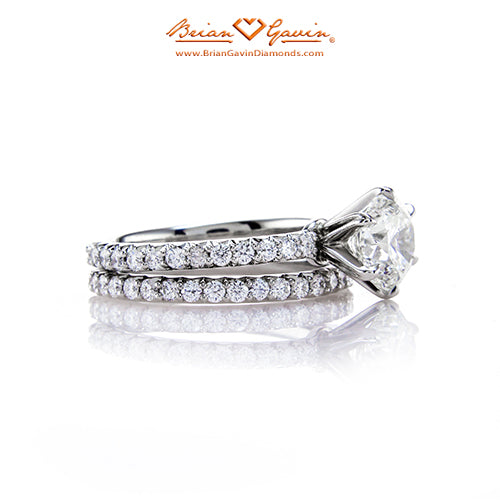 18K White Gold