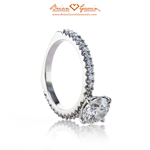 18K White Gold