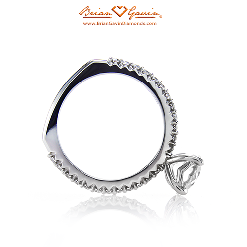 18K White Gold