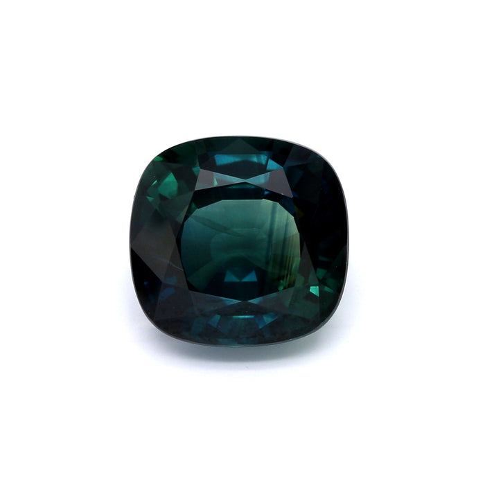 10.71 ct Cushion Blue Green Fancy sapphire