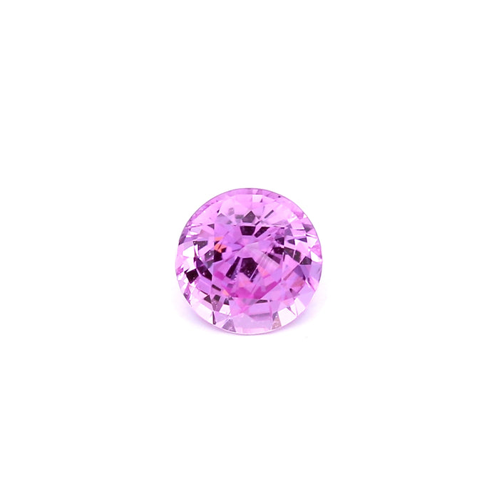 1.29 ct Round Purplish pink Fancy sapphire