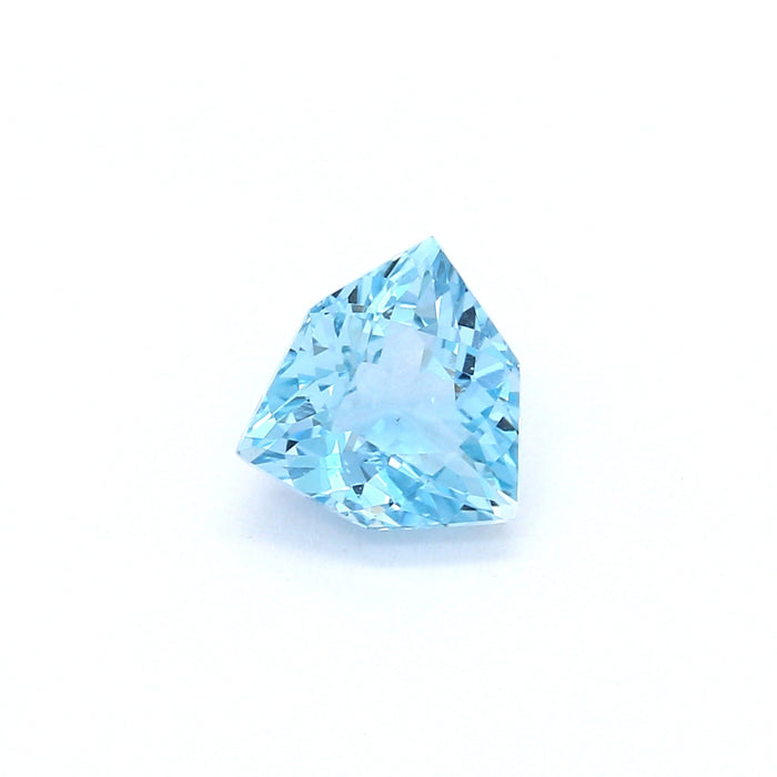 1.59 ct Triangular Blue Aquamarine