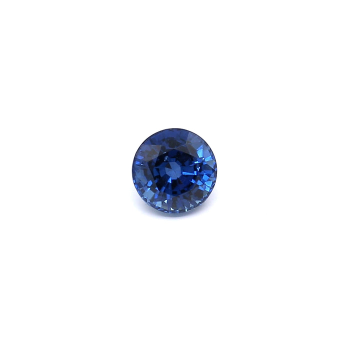0.9 ct Round Blue Sapphire