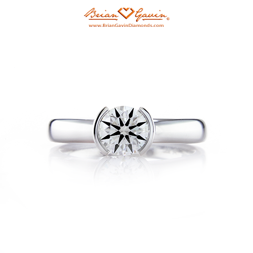 Half Bezel Solitaire