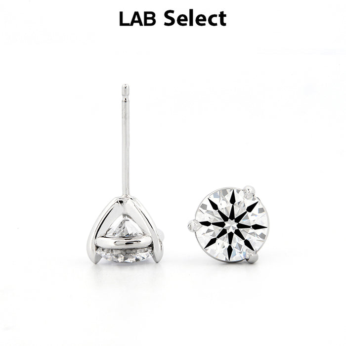 Preset Lab Grown Diamond Martini Studs 0.75ct to 4.00ct total weight