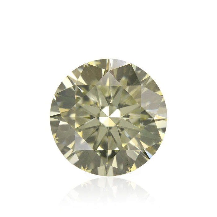 1.50 Yellow VS1 Fancy Color Round