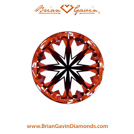 1.180 H VS1 Brian Gavin Hearts & Arrows Round