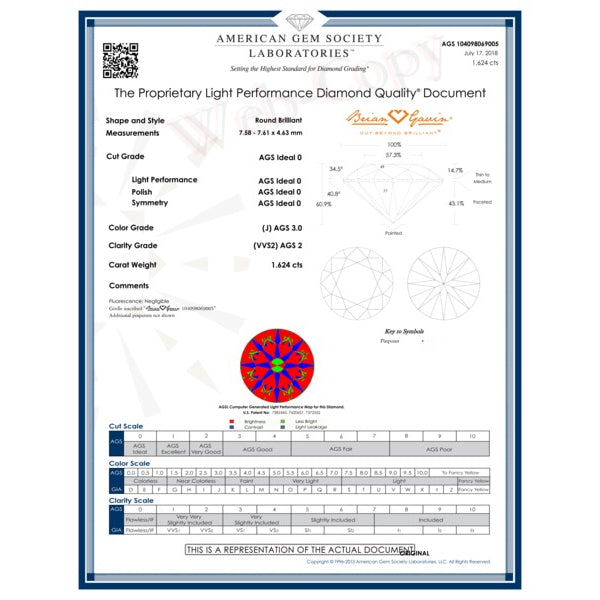1.624 J VVS2 Signature Round