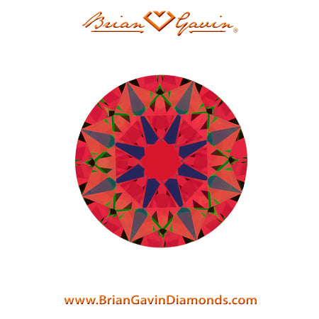 1.225 I VS1 Brian Gavin Hearts & Arrows Round