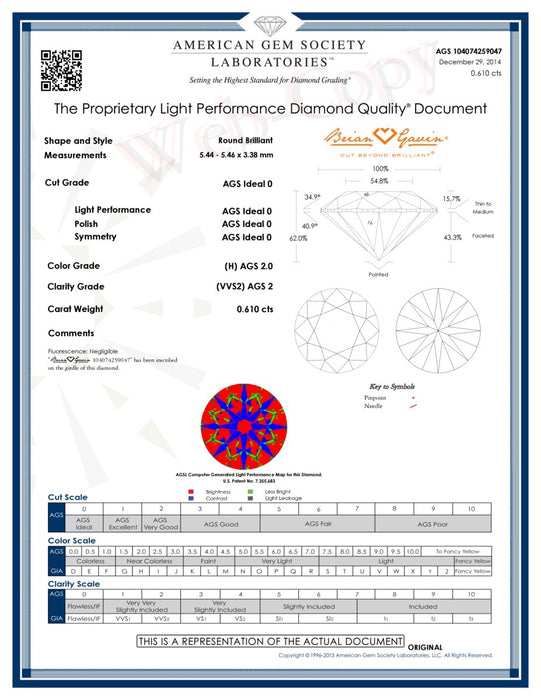 0.610 H VVS2 Signature Round