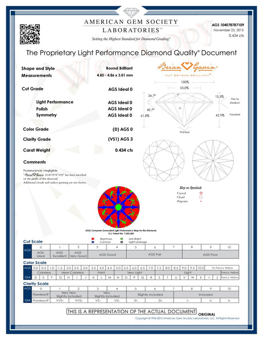 0.434 D VS1 Signature Round