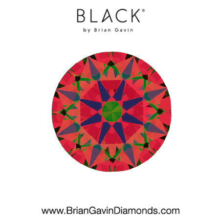1.198 E VS1 Brian Gavin Hearts & Arrows Round