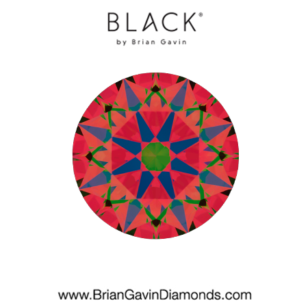 1.036 E VVS2 Brian Gavin Hearts & Arrows Round