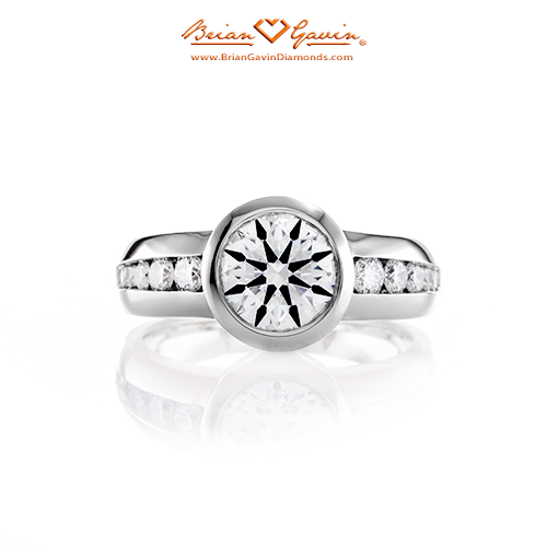 18K White Gold