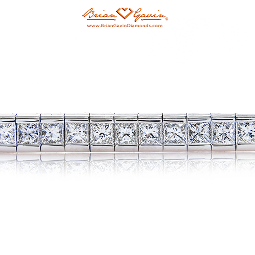 Tennis Queen 18K White Gold