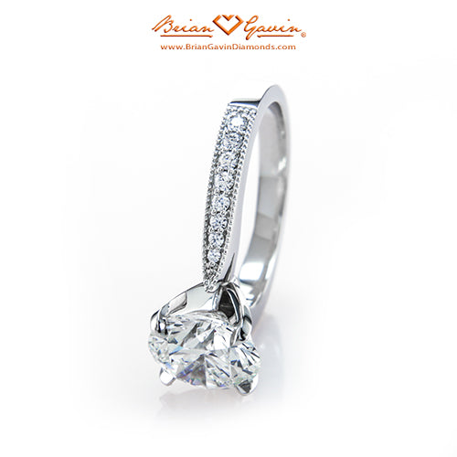 18K White Gold