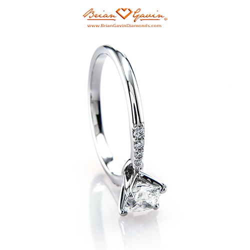 18K White Gold