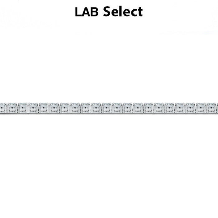 3mm Simulated Diamond Tennis Necklace Chain for Women 925 Sterling Silver  Cubic Zirconia Couples CZ Bangle Bracelet Anklet Mens Best Friendship  Hypoallergenic Jewelry Gifts 22inches - Walmart.com