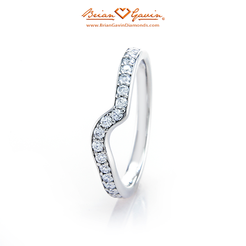 18K White Gold