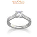 14K White Gold