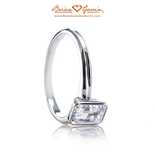 18K White Gold, Platinum, 14K White Gold