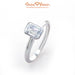 18K White Gold, Platinum, 14K White Gold