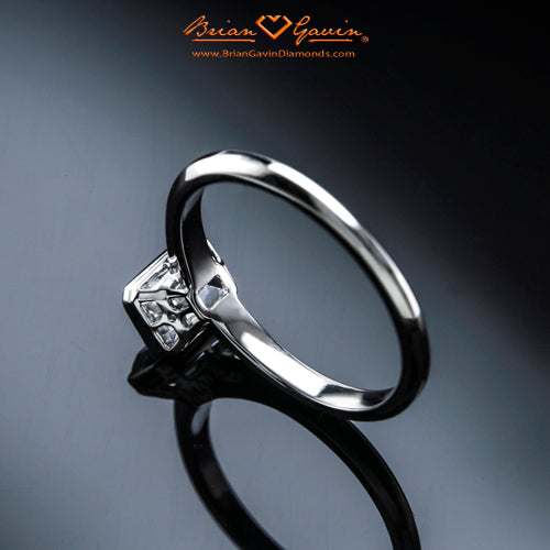 18K White Gold, Platinum, 14K White Gold