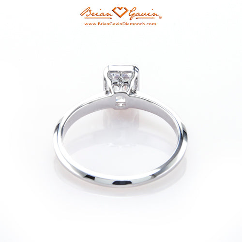 18K White Gold, Platinum, 14K White Gold
